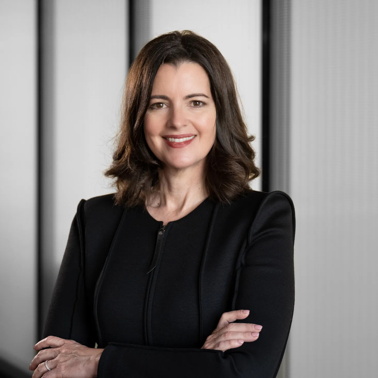 A photograph of Sandra Joyce, vice-president, Google Threat Intelligence