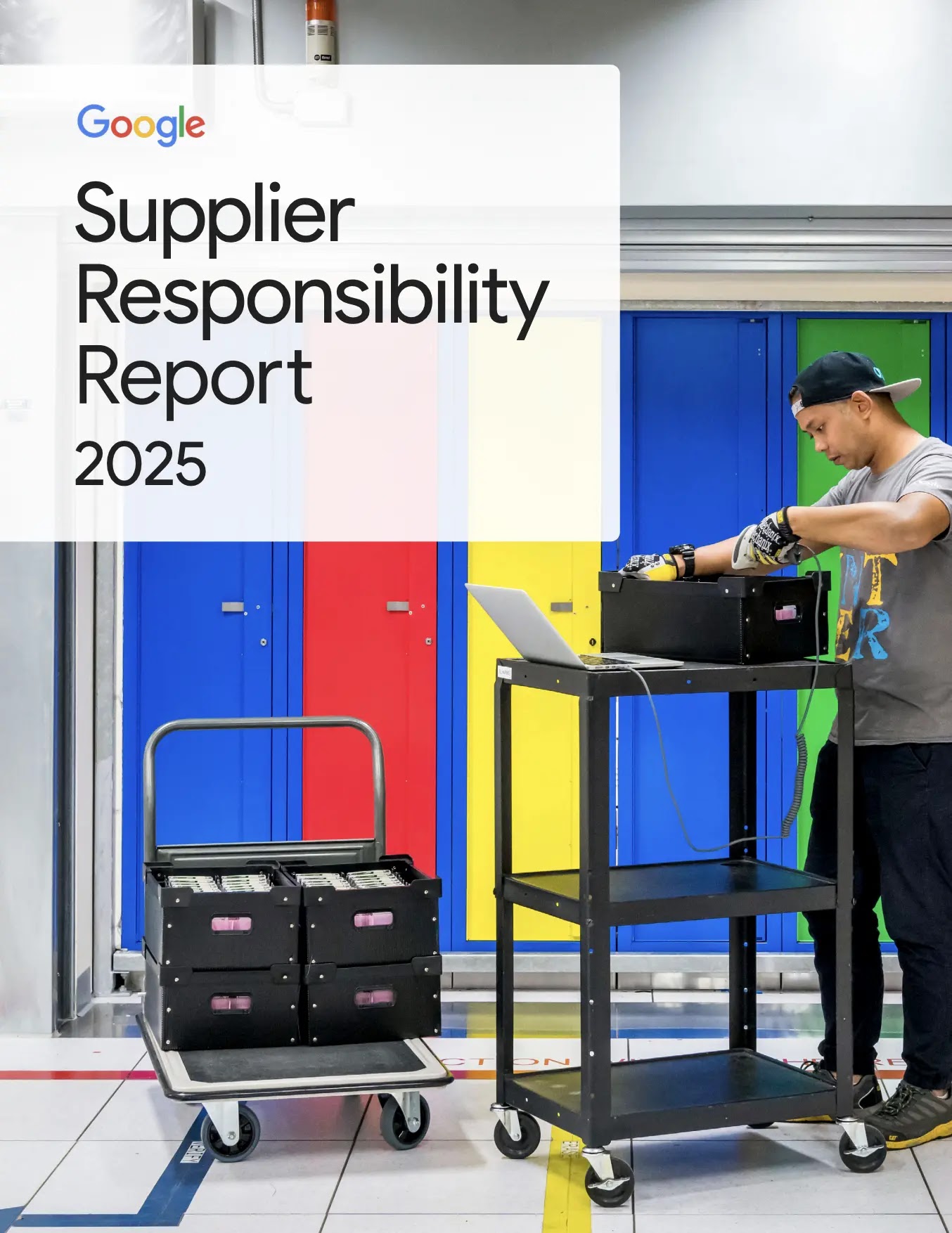 Cover image of 2025 Supplier Responsibility Report