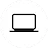 Icon of a laptop computer.