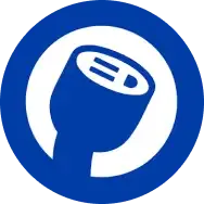 Plugshare app icon.