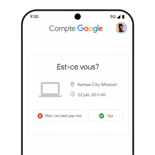 Une image de détection d'activité suspecte