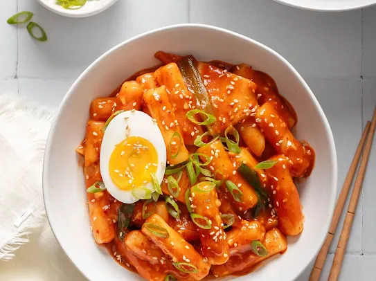 Tteokbokki from the kitchen.