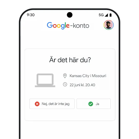 Bild som visar identifiering av misstänkt aktivitet