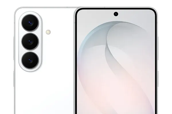 A front and back angle of a Galaxy S26 phone.