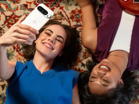 Selfie, der mit einem Android-Gerät aufgenommen wurde.