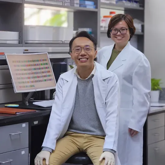 Researchers from the National University of Malaysia (UKM), Dr. Su Datt and Dr. Sylvia Chieng
