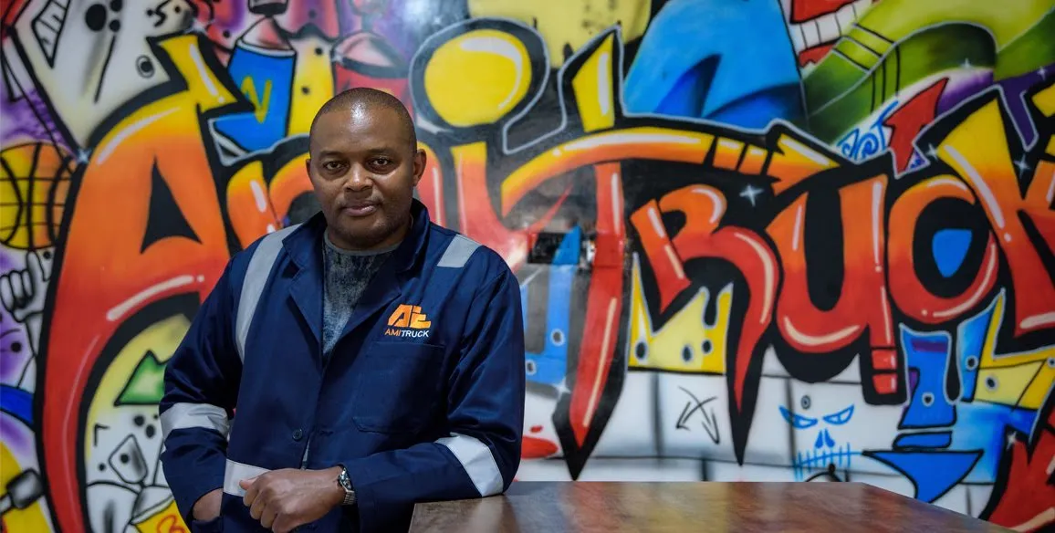 Mark Mwangi founder of Amitruck