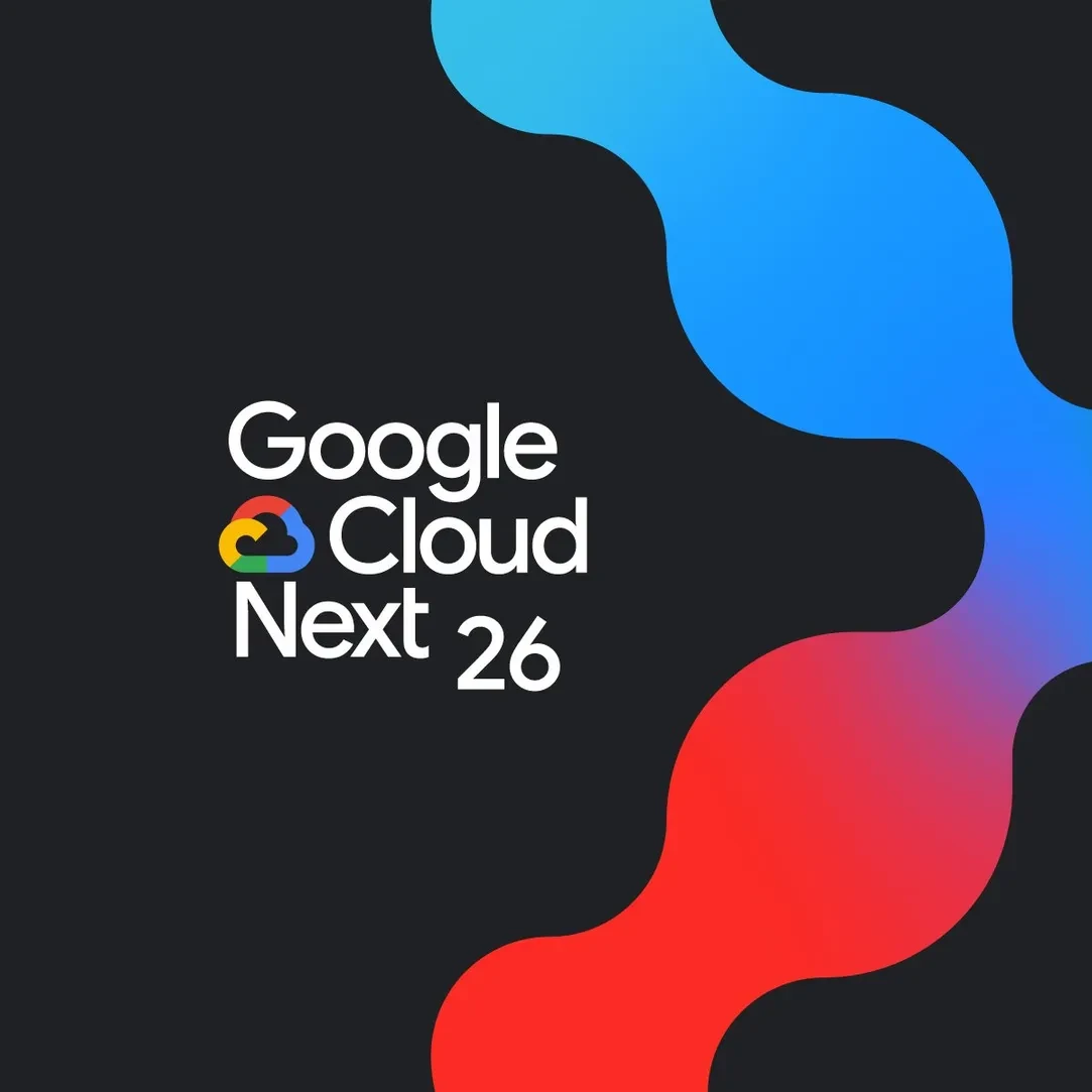 Text reads Google Cloud Next 26