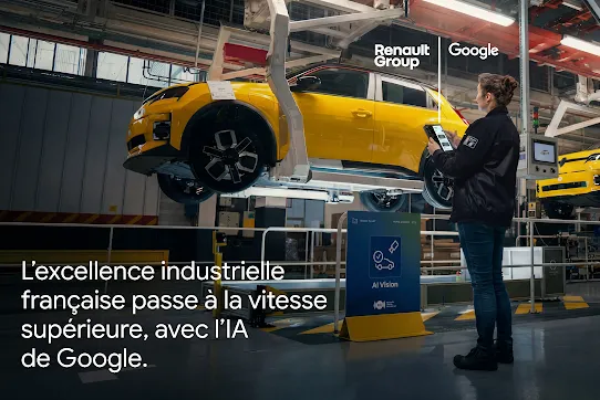 Visuel Google et Renault Group