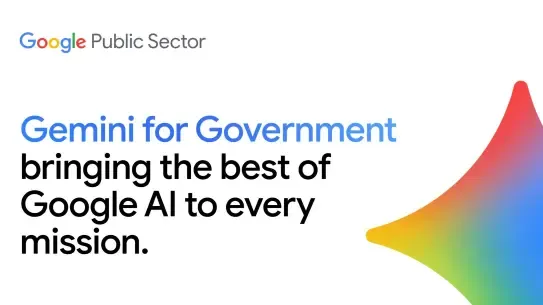 Gemini for Government title slide with the Gemini logo