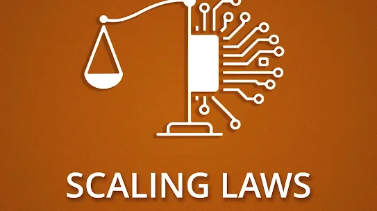The logo for the Scaling Laws podcast episode with Kent Walker as the guest.
