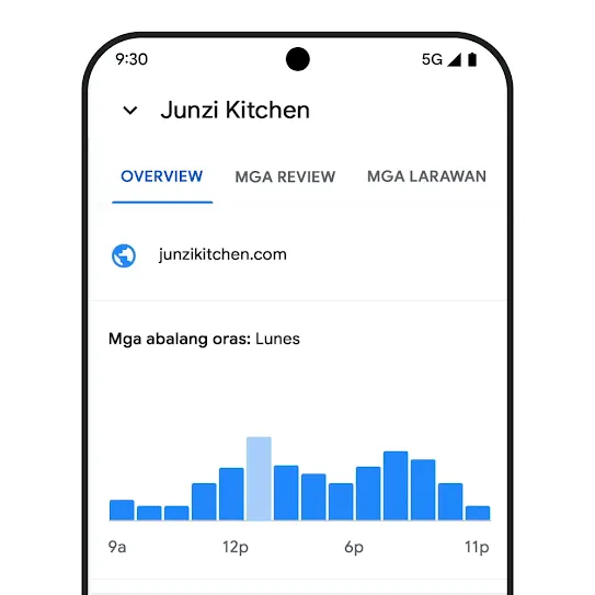 Teleponong nagpapakita ng naka-anonymize na data.