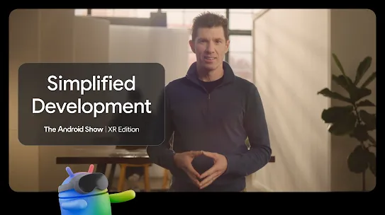 Person standing in a room