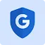 The official Google security icon, featuring a blue shield with a white letter 'G' in the center, set on a light blue background.