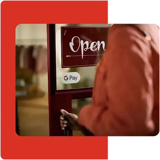 Greet them at the door