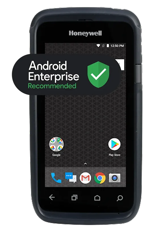 Honeywell Dolphin CT60 with Android Enterprise Recommended Badge