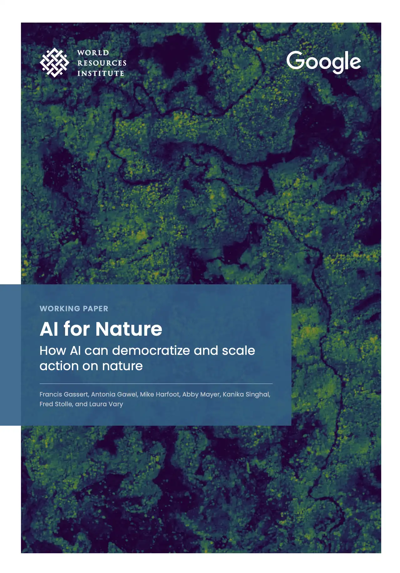 AI for Nature. How AI can democratize and scale action on nature