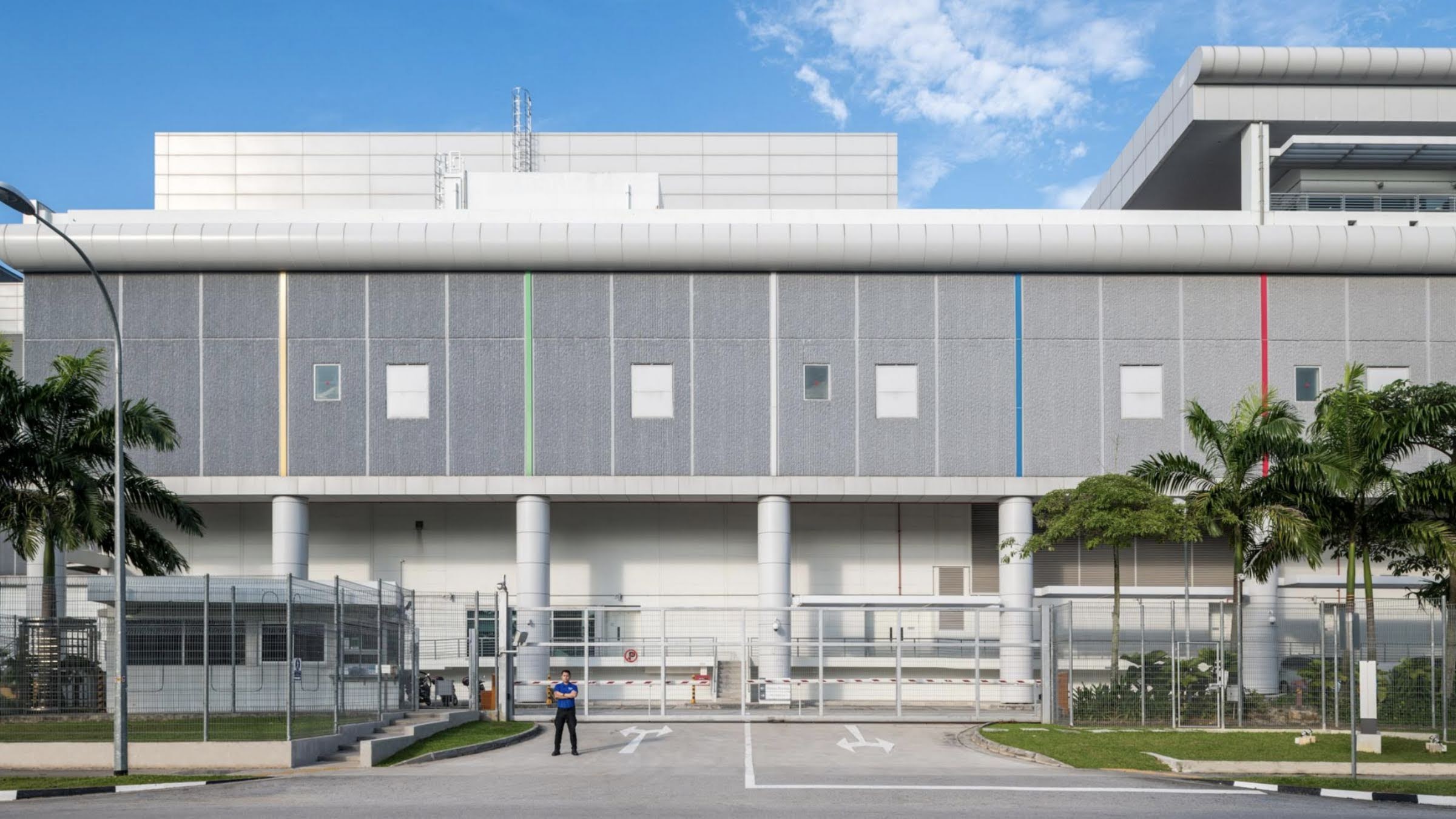 Google Data Center building in Taiwan.