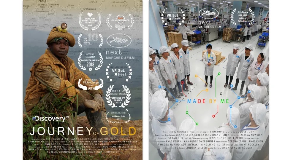 Movie Posters for Journey of Gold and Made by Me