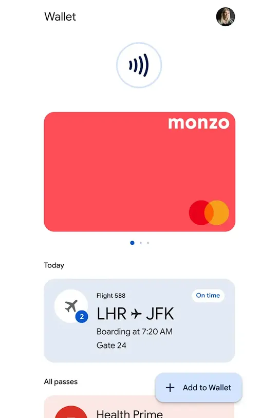 Speed up your journey with a tap