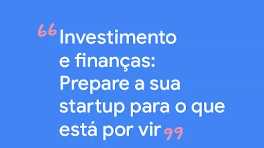 Título do post: Investimento e finanças: prepare a sua startups para o que está por vir