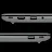 Close-up of Googlebook laptop ports on both sides.