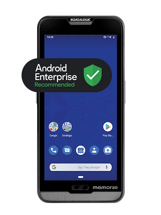 Data Logic Memor 20 with Android Enterprise Recommended Badge