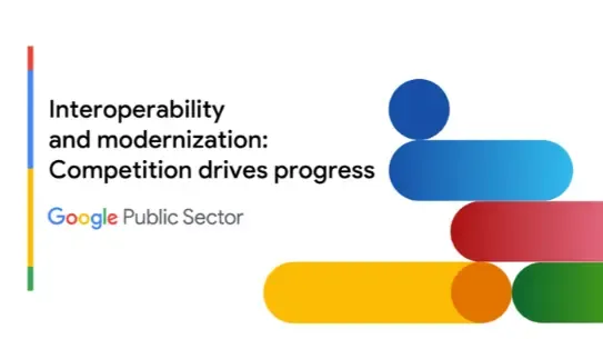Google Public Sector 2025 stacked shapes
