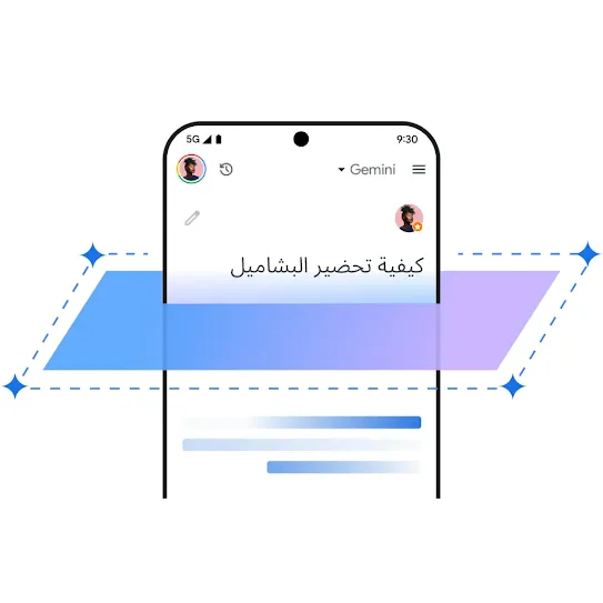 صورة لإجراءات الوقاية في Gemini