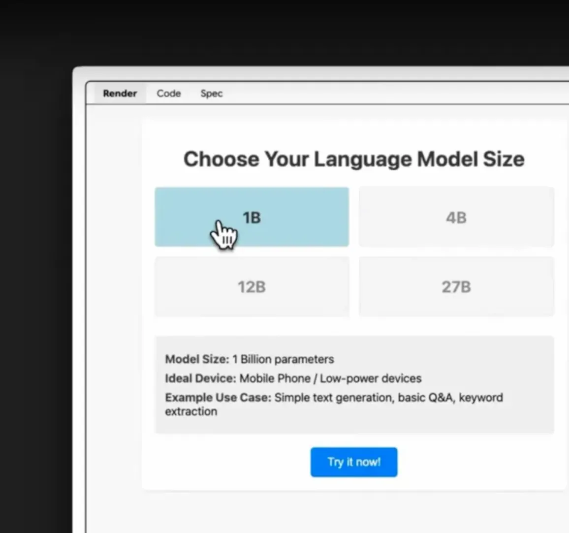 Gemini 2.5 Pro: Video to code capability
