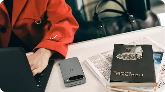 Android phone on the table