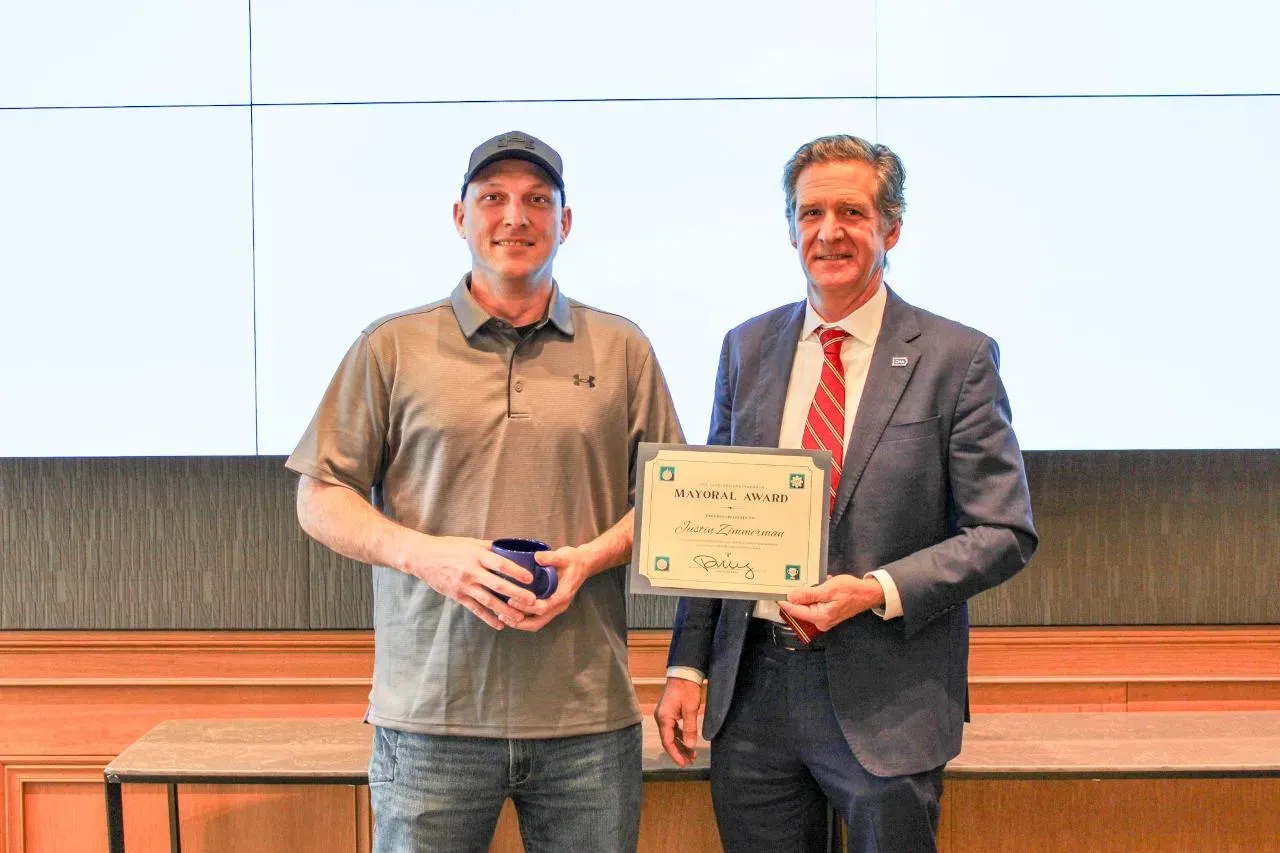 Justin Zimmerman was recently awarded the Chattanooga Mayoral "Be a Problem Solver" award