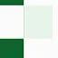 A minimalist geometric graphic featuring a vertical dark green sidebar on the left, a large pale mint green square in the upper right, and clean white sections, following a professional public policy report aesthetic.