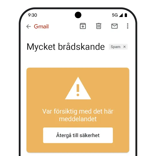 Bild för nätfiske i Gmail