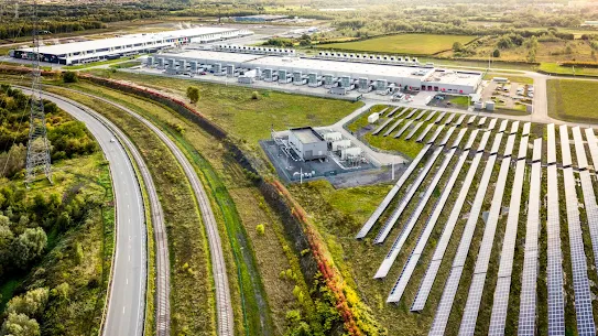 St. Ghislain Solar field