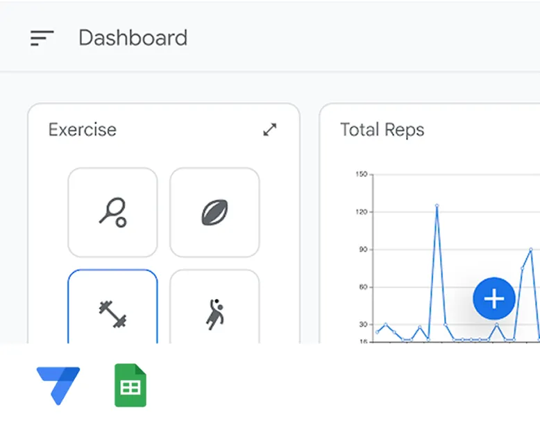 Log and track workouts