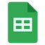 Google Sheets Icon