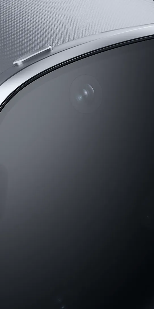 Close-up image of a Galaxy XR headset on a black background