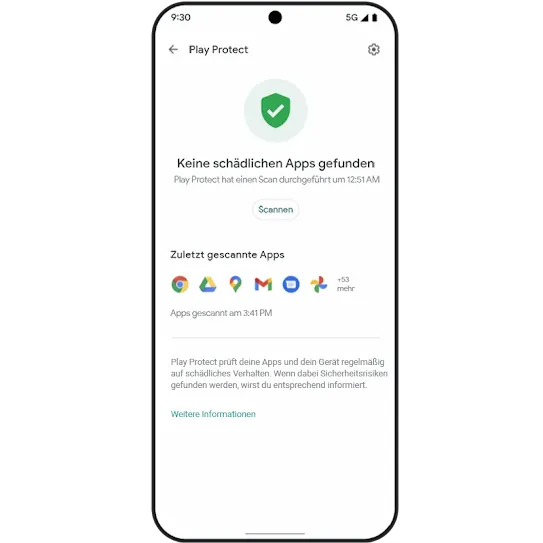 Grafik – Google Play Protect