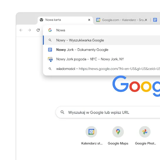 Przeglądarka Chrome