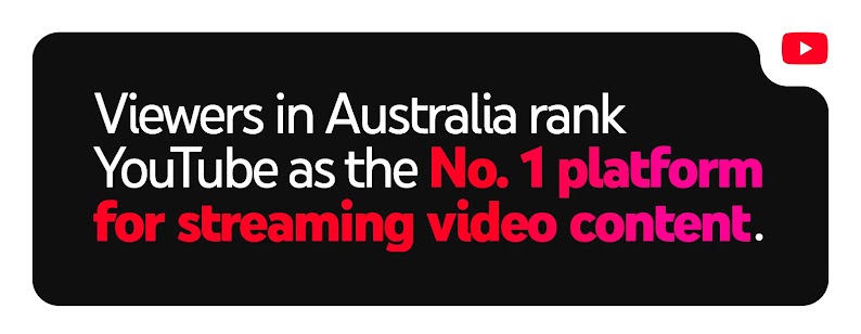 YouTube marketing insights from Brandcast 2025 in Sydney highlight that viewers in Australia rank YouTube as the No.1 platform for streaming video content, showing why it is the future of video.