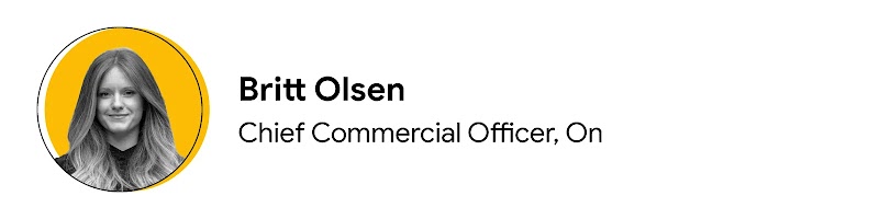 Imagen de Britt Olsen, directora comercial de On
