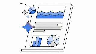 Image shows illustrative graphs and charts without data