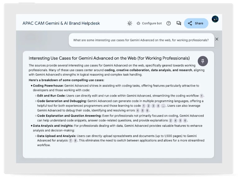 The interface of NotebookLM, an AI-powered knowledge hub that transforms how marketing teams access, share, and learn from information, allowing for effective AI implementation.