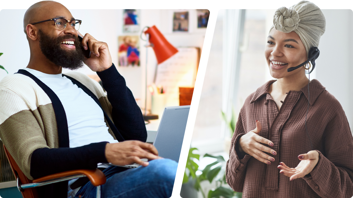 A Google Ads customer chats with a helpful Google Ads Expert