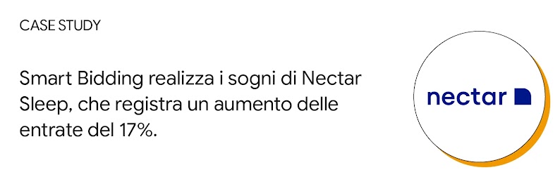 Case study: Smart Bidding realizza i sogni di Nectar Sleep, che registra un aumento delle entrate del 17%.