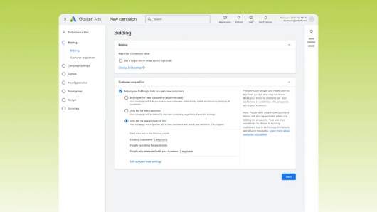 New Customer Acquisition Modes