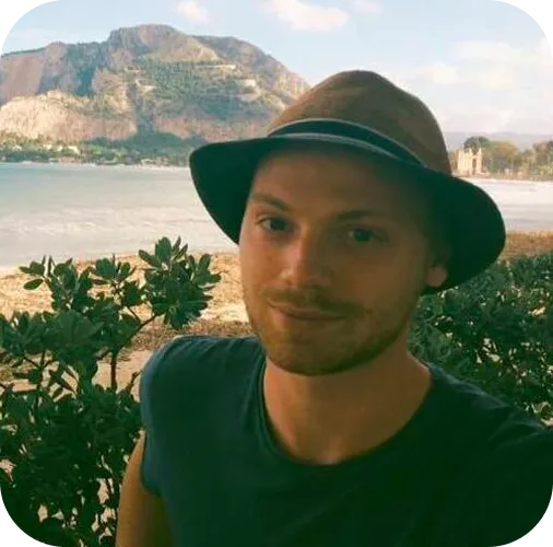 Portrait of Tristan Hackney.