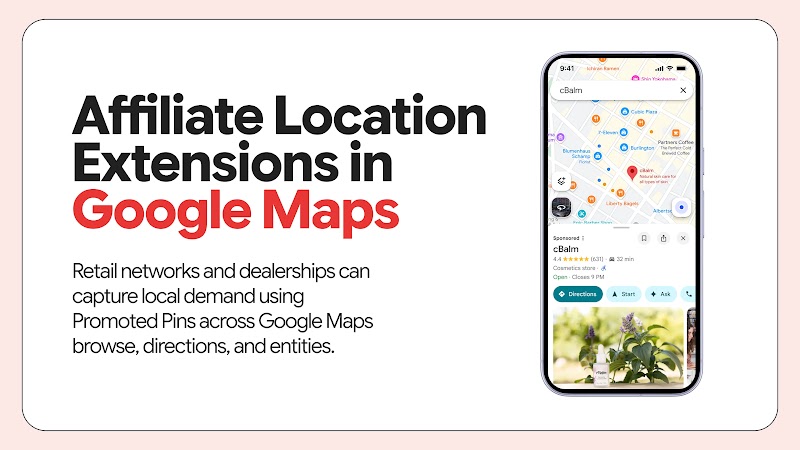 Affiliate Location Extensions in Google Maps