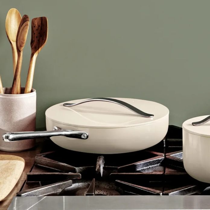 Image of Caraway pans on a stove